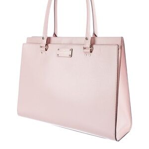 Kate Spade Satchel large, light pink 12x15x5 EUC